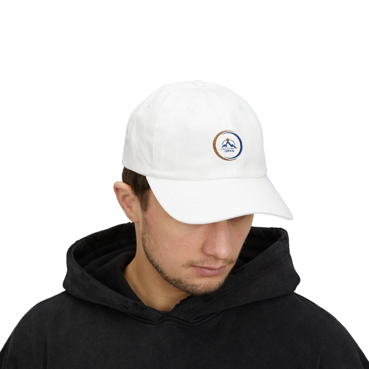 Classic Dad Cap with Mountain Design - Perfect for Outdoor Adventures, Casual Wear, Gifts for Dads, Father's Day, Hiking Enthusiasts