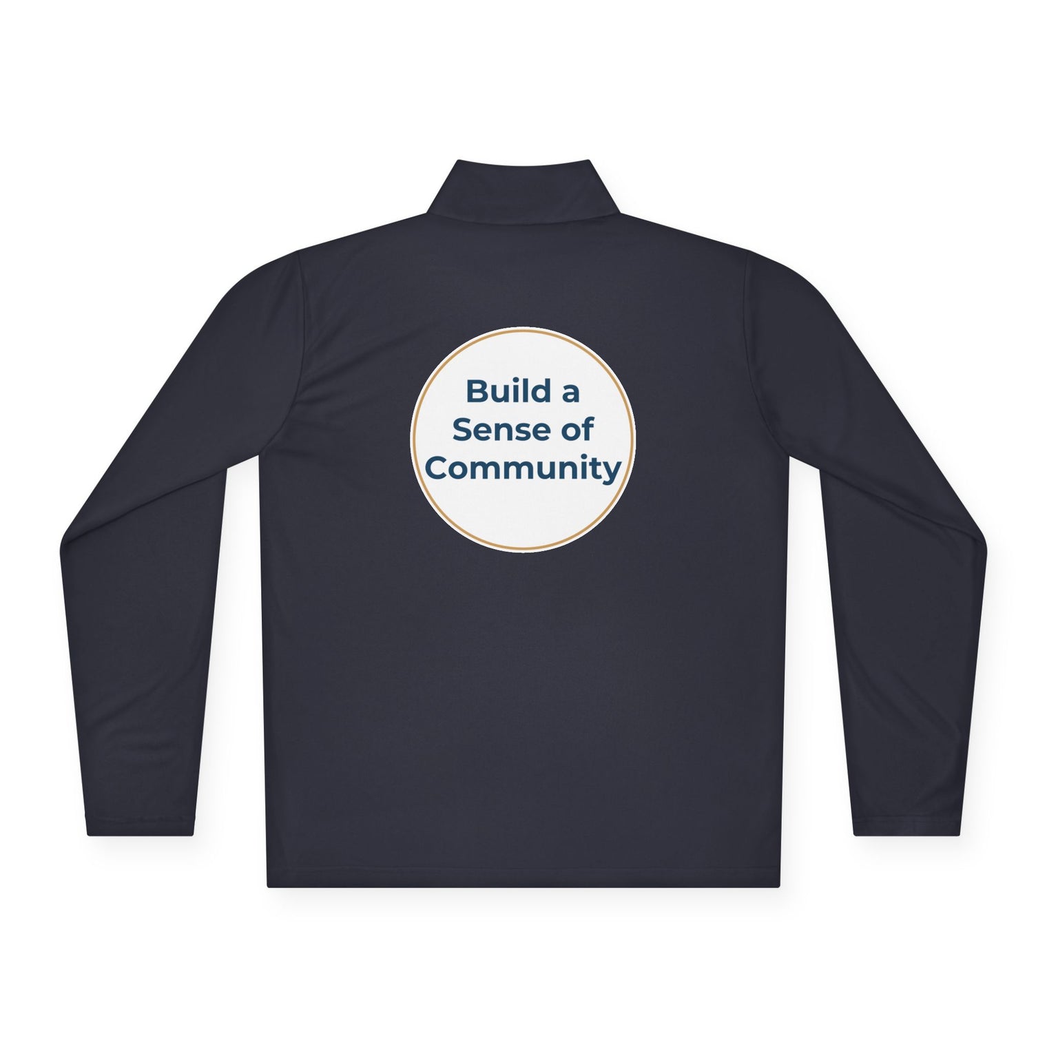 Community-Building Quarter-Zip Pullover, Cozy Casual Wear, Unisex Apparel, Great for Community Events, Gift for Friends
