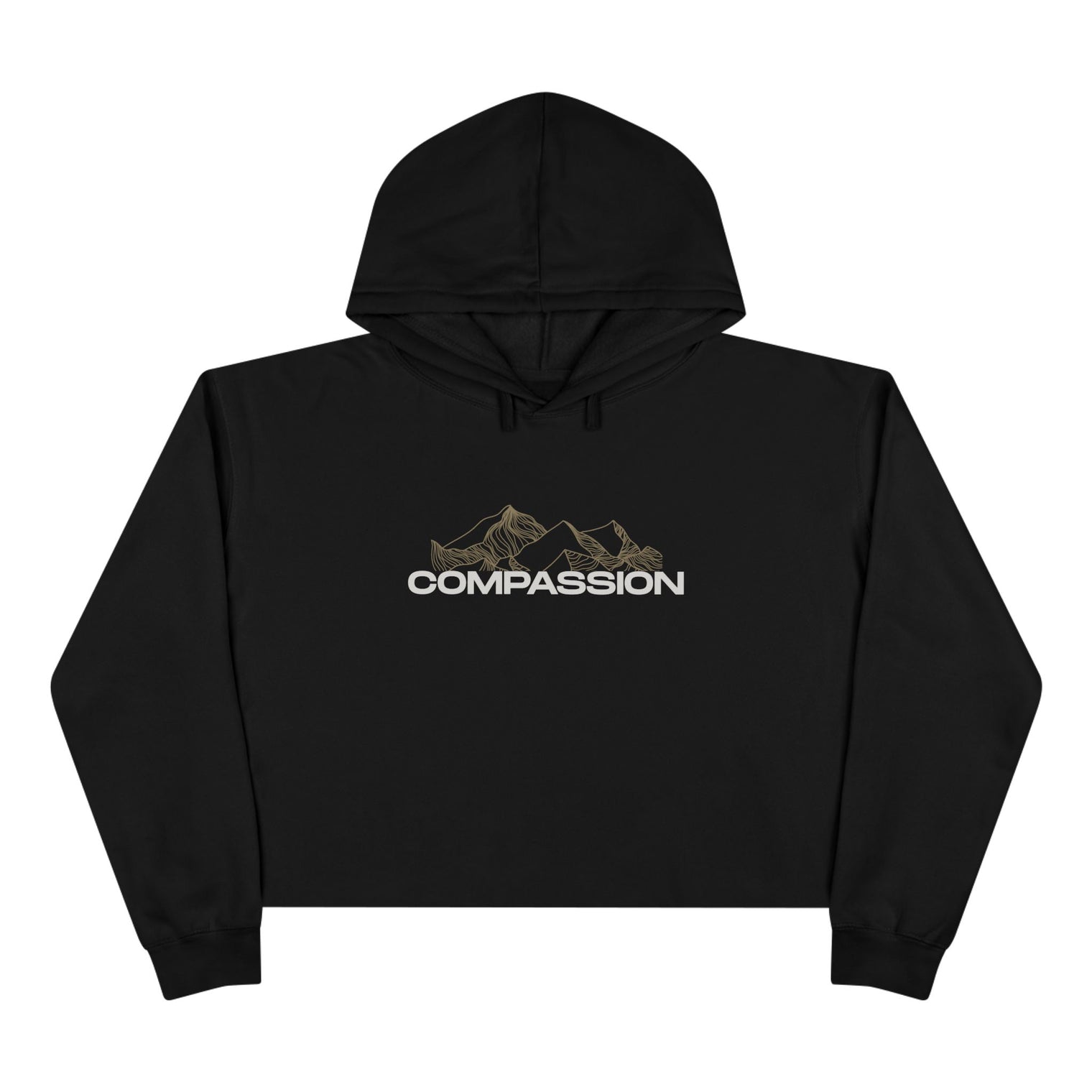 Compassion Crop Hoodie