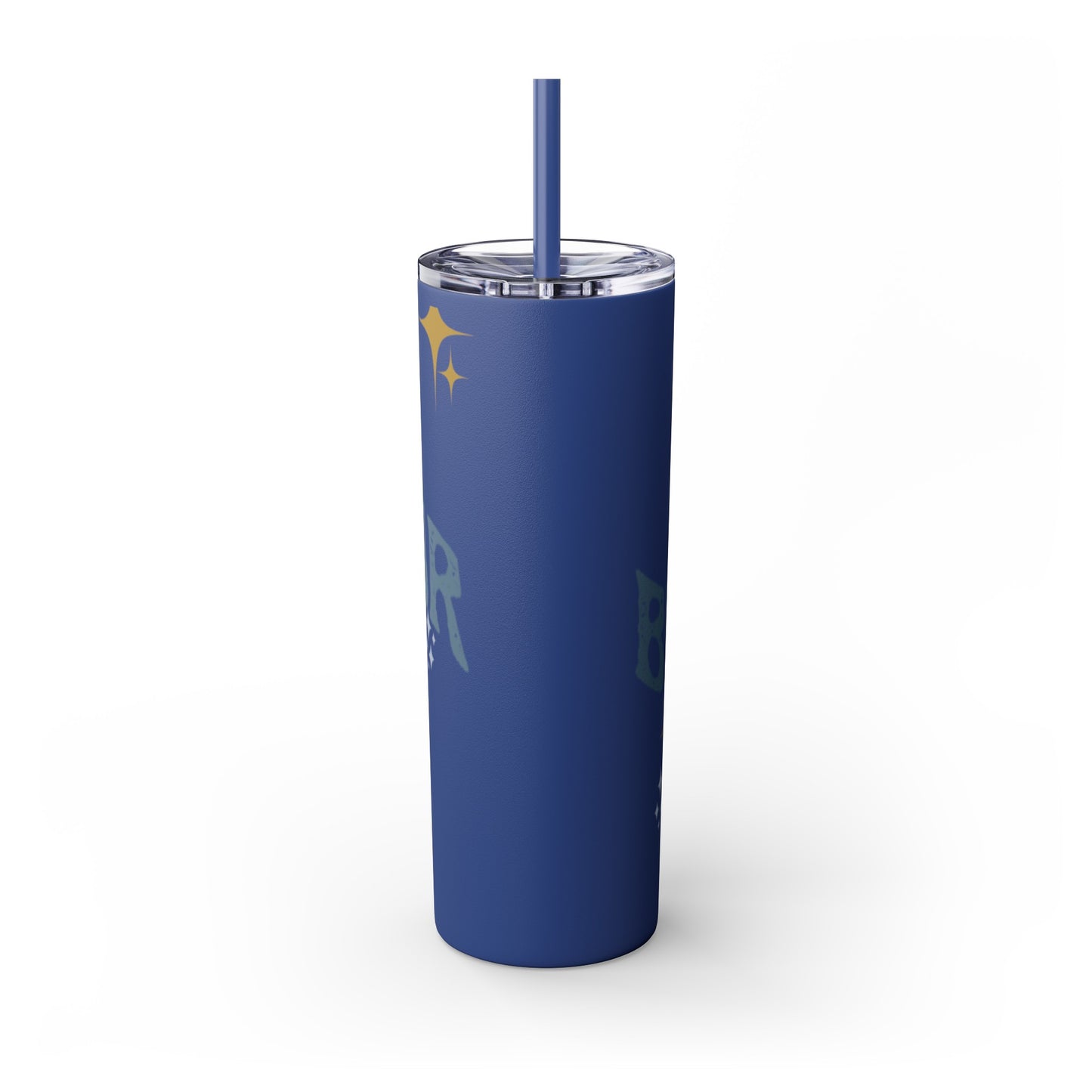 BEHAVIOR ERA Skinny Tumbler with Straw, 20oz