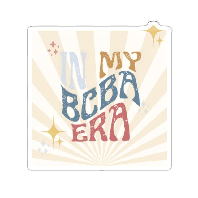 BCBA ERA Die-Cut Stickers
