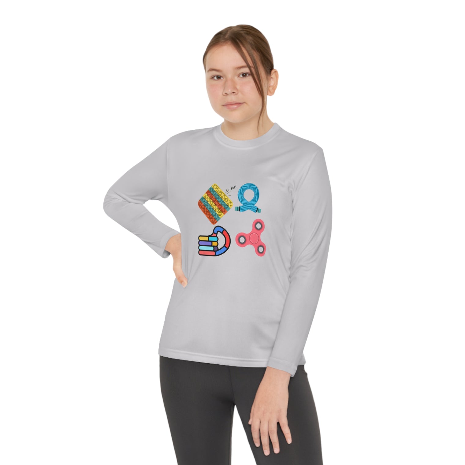 Sensory Items: Youth Long Sleeve Competitor Tee