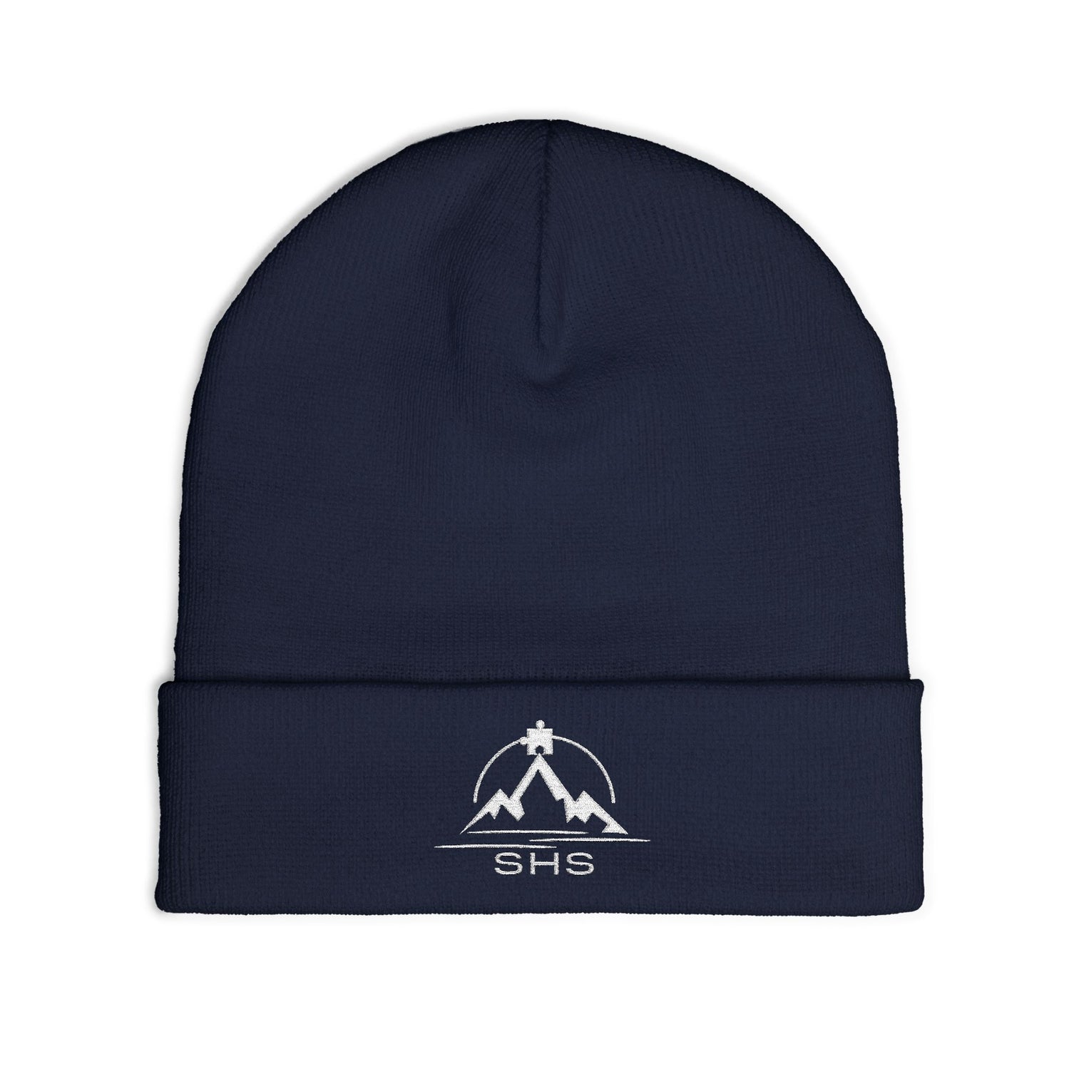 Cozy Mountain Adventure Beanie | Warm Winter Knit Cap, Embroidered Beanie Hat, Skiing Gift, Outdoor Enthusiast Apparel, Customizable Beanie