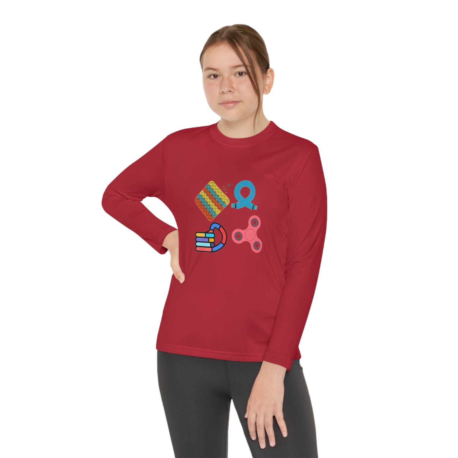 Sensory Items: Youth Long Sleeve Competitor Tee