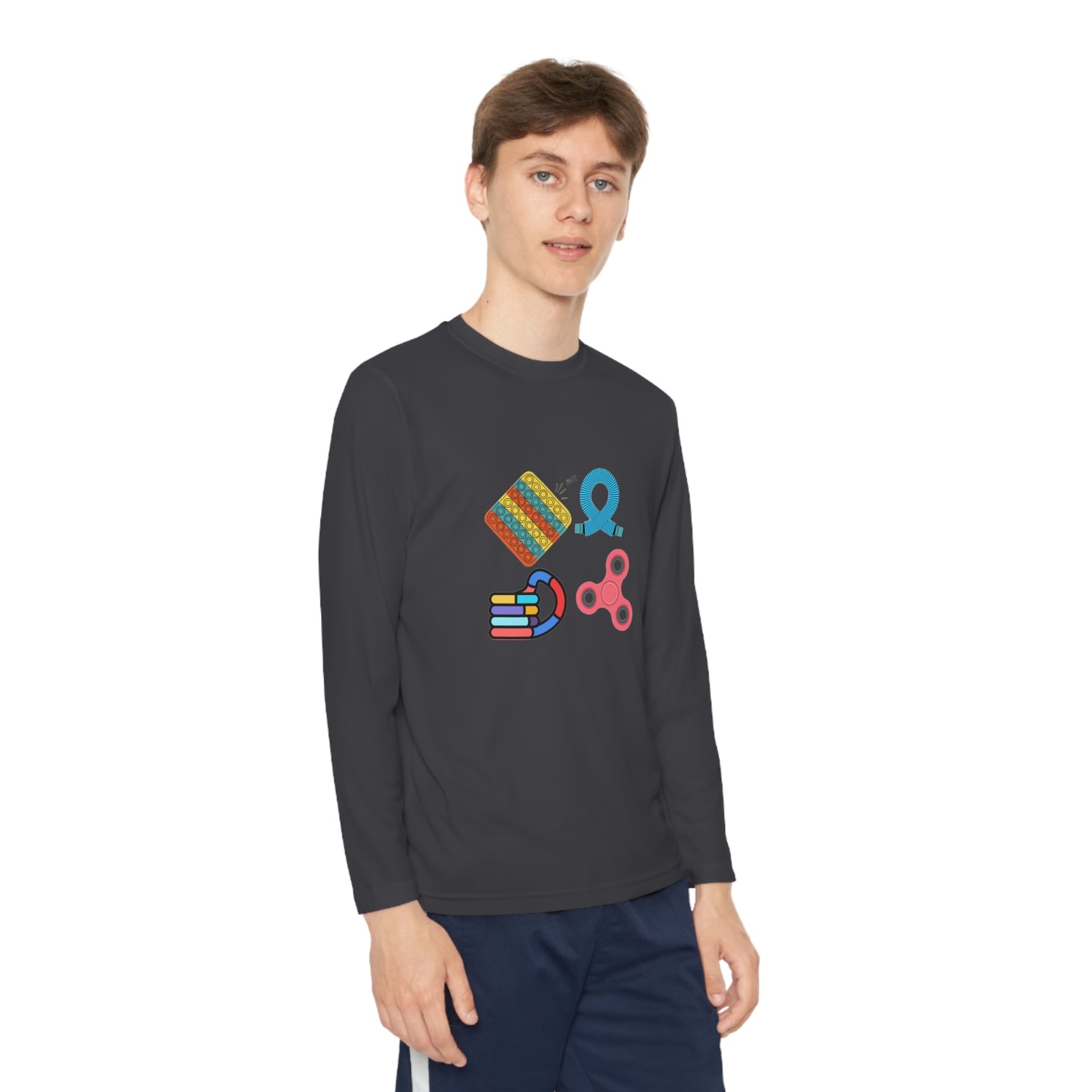 Sensory Items: Youth Long Sleeve Competitor Tee