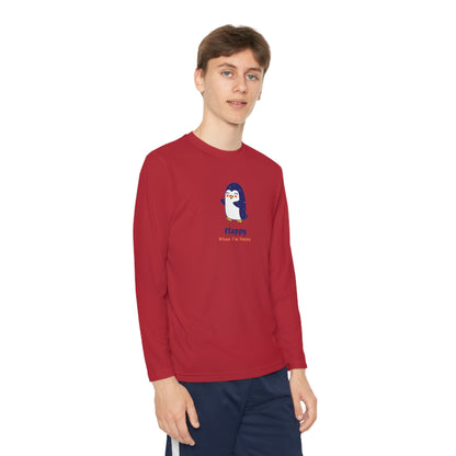 Penguin: Youth Long Sleeve Competitor Tee