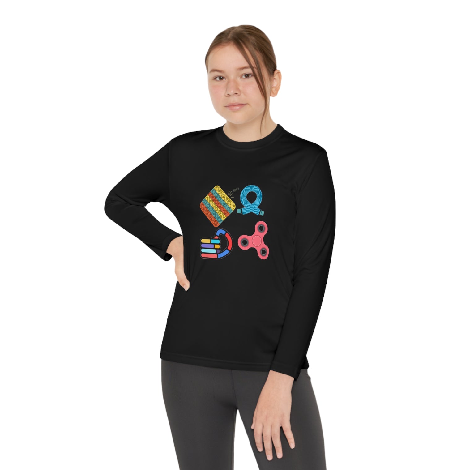 Sensory Items: Youth Long Sleeve Competitor Tee
