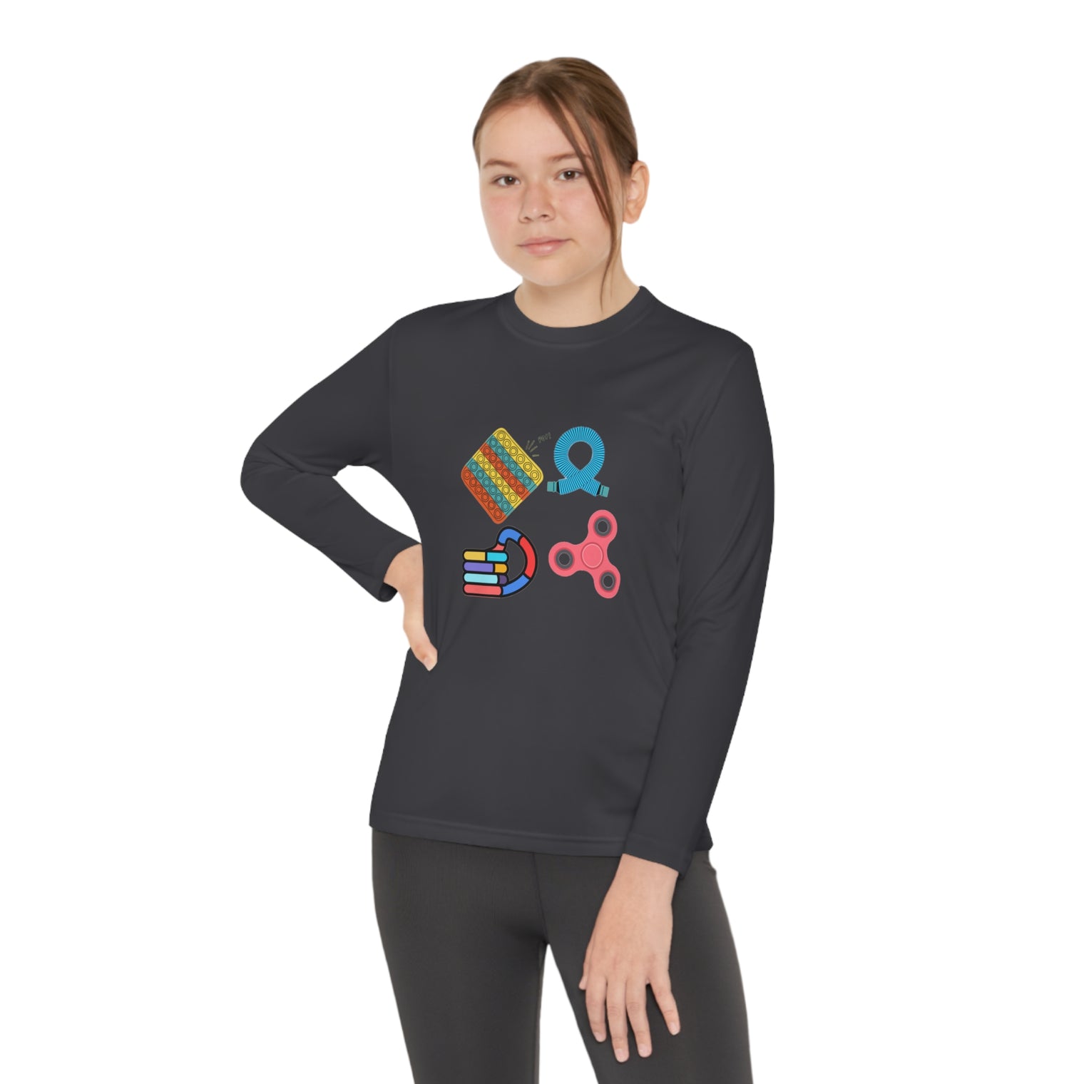 Sensory Items: Youth Long Sleeve Competitor Tee