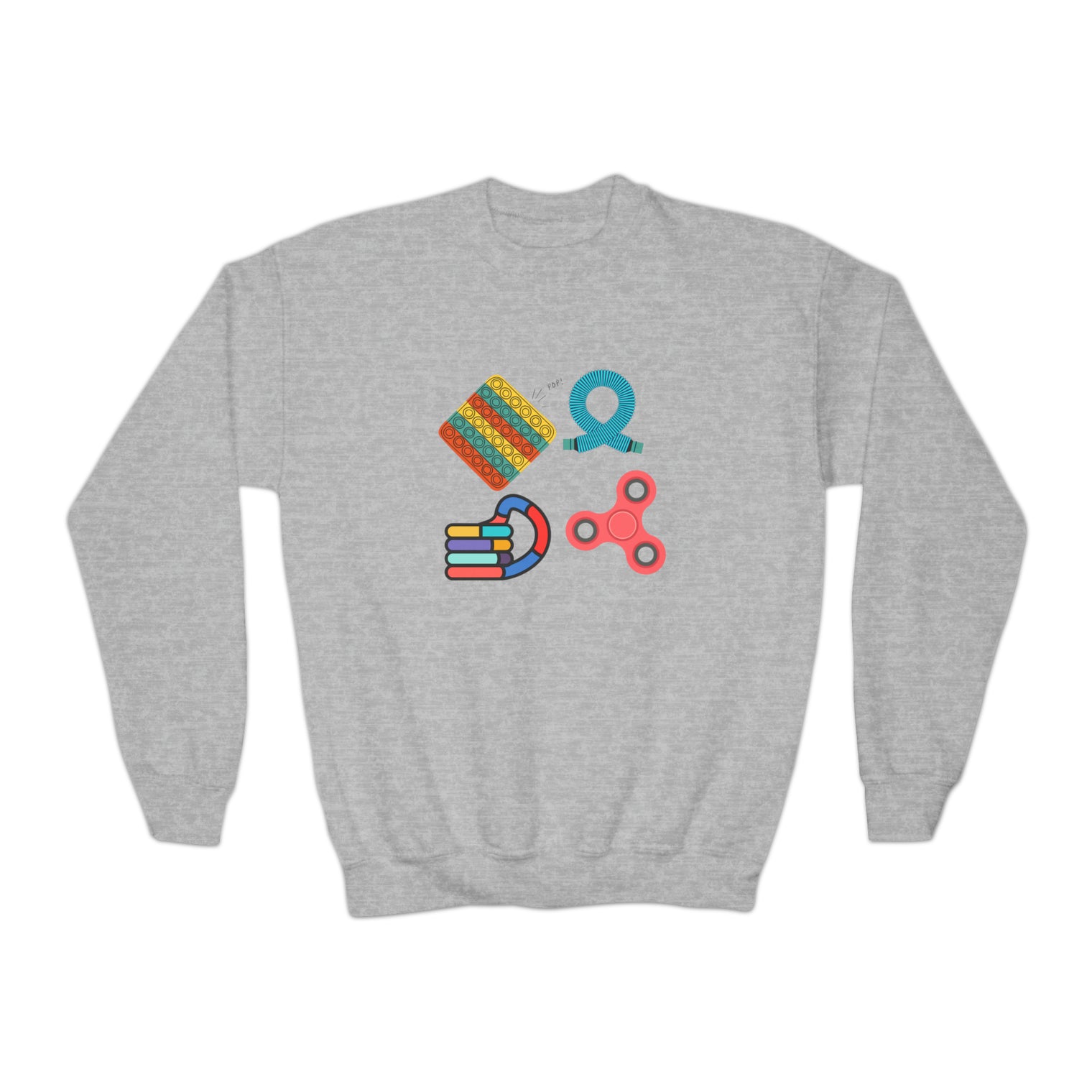 Sensory items: Youth Crewneck Sweatshirt