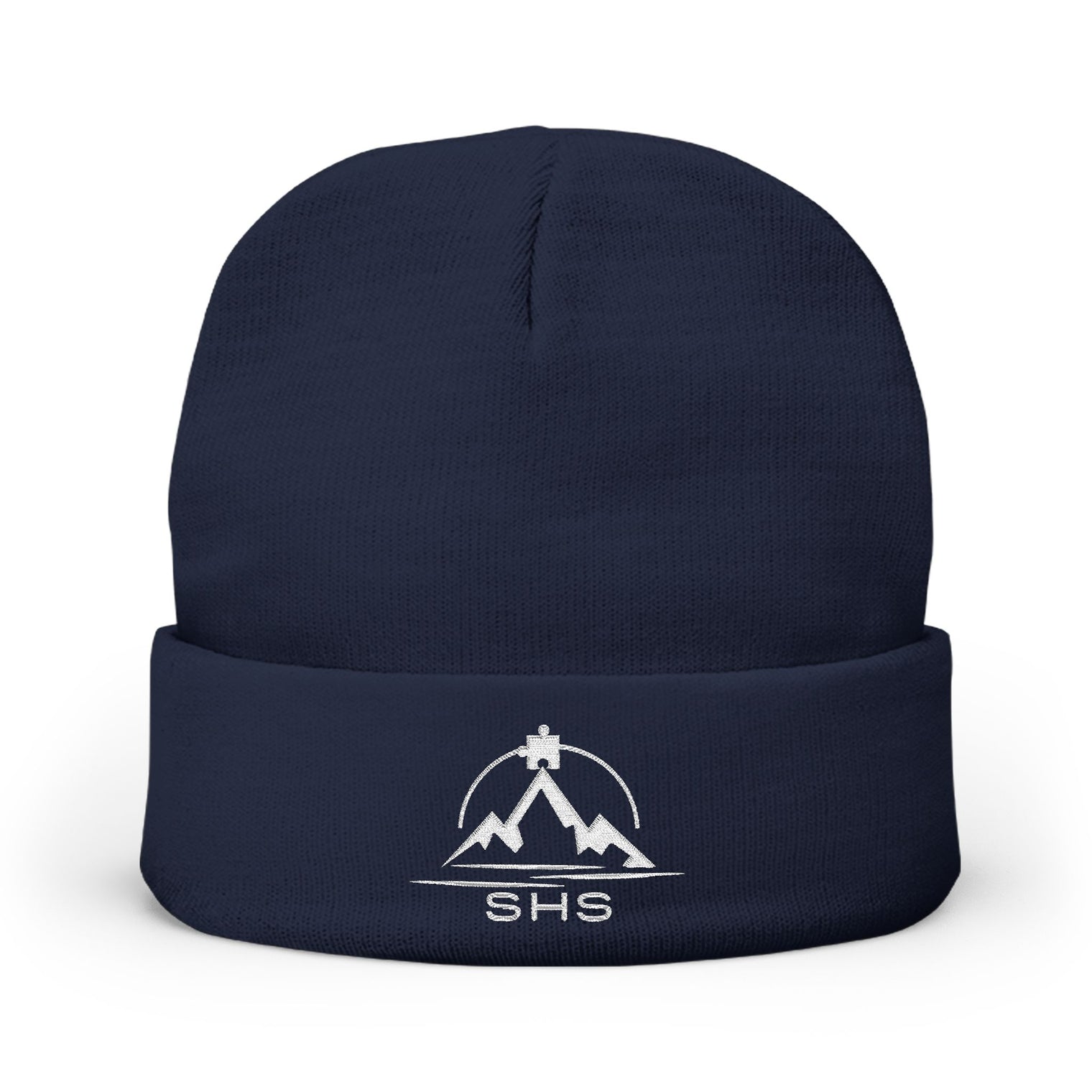 Cozy Mountain Adventure Beanie | Warm Winter Knit Cap, Embroidered Beanie Hat, Skiing Gift, Outdoor Enthusiast Apparel, Customizable Beanie