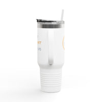 Insulated Travel Mug - Your Summit Starts Here - 40oz, Adventure Mug, Outdoor Coffee Cup, Hiking Gear, Motivational Drinkware