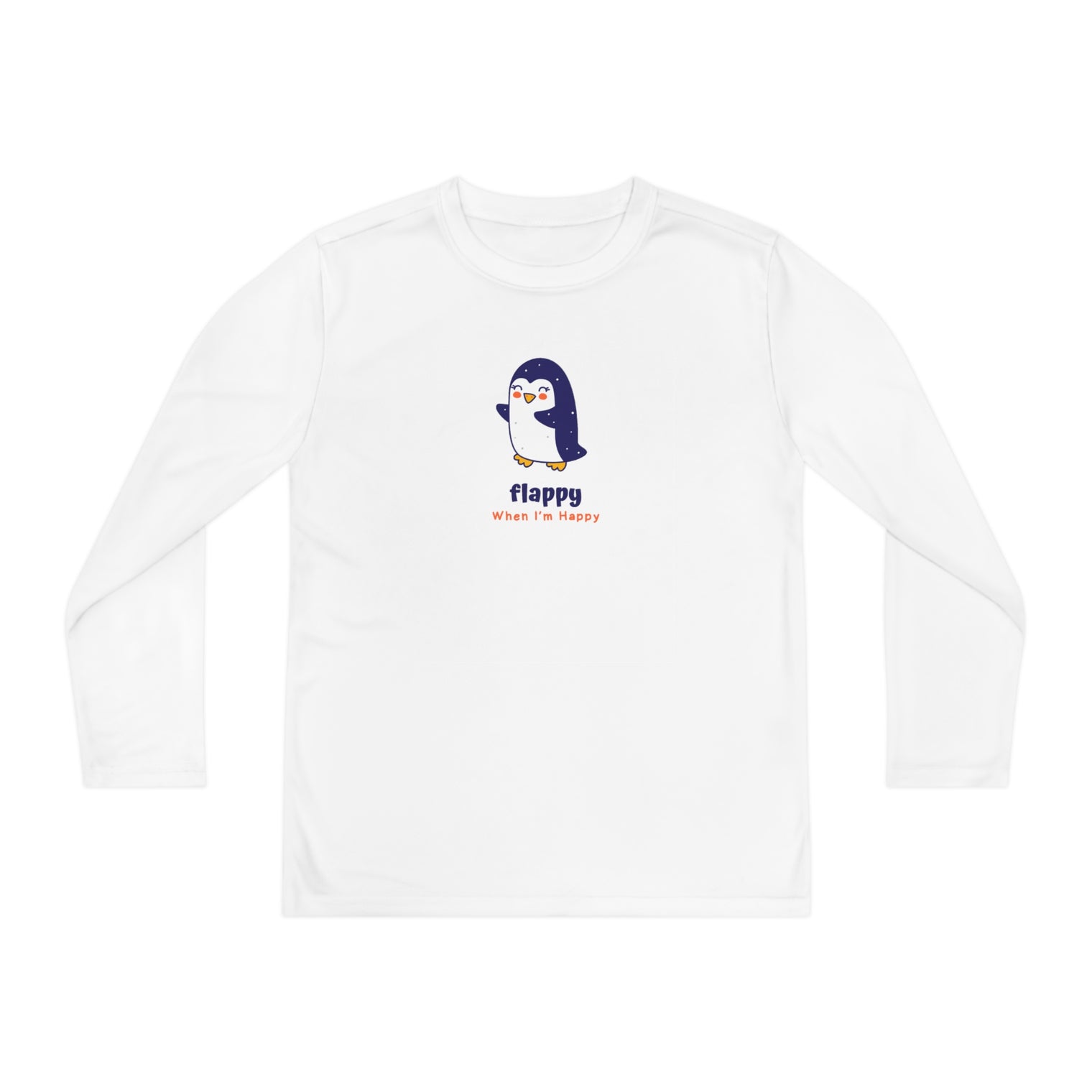 Penguin: Youth Long Sleeve Competitor Tee