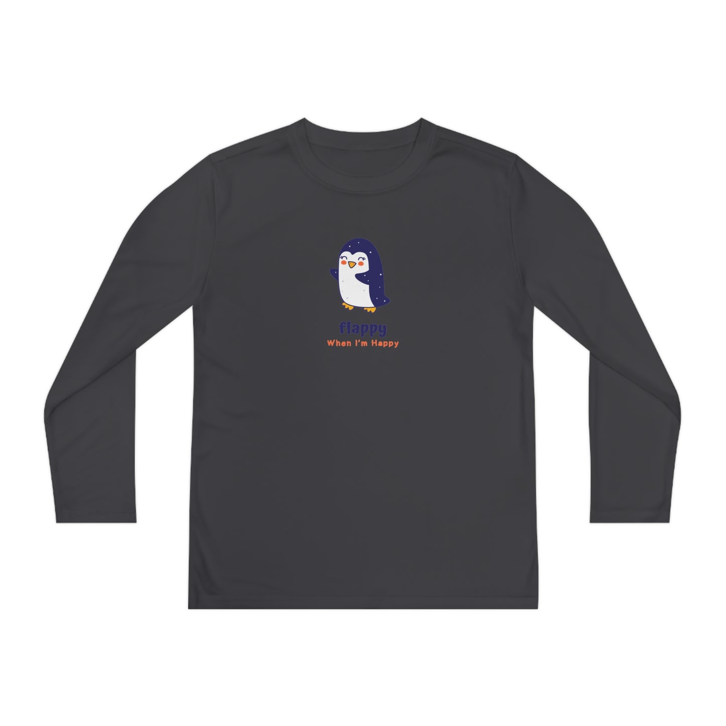 Penguin: Youth Long Sleeve Competitor Tee