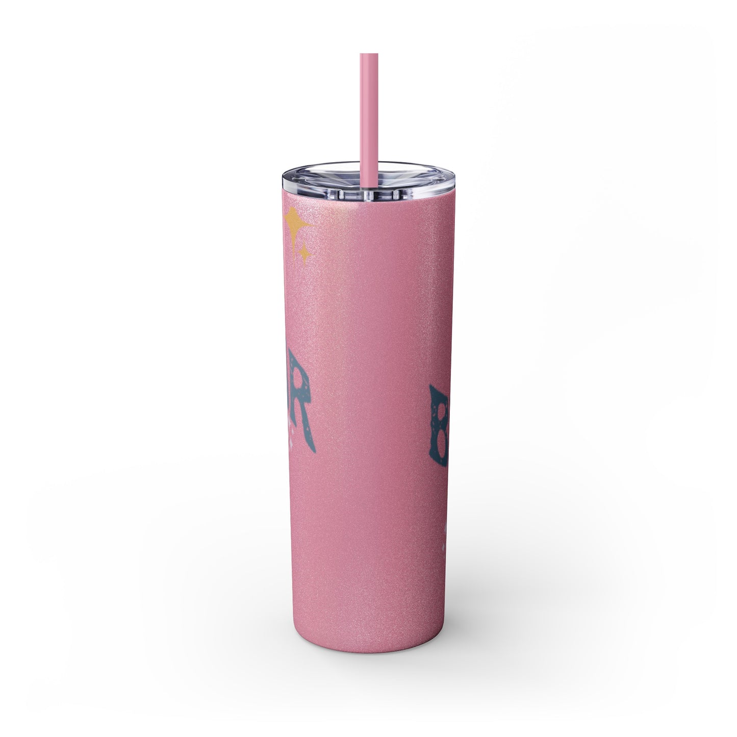 BEHAVIOR ERA Skinny Tumbler with Straw, 20oz