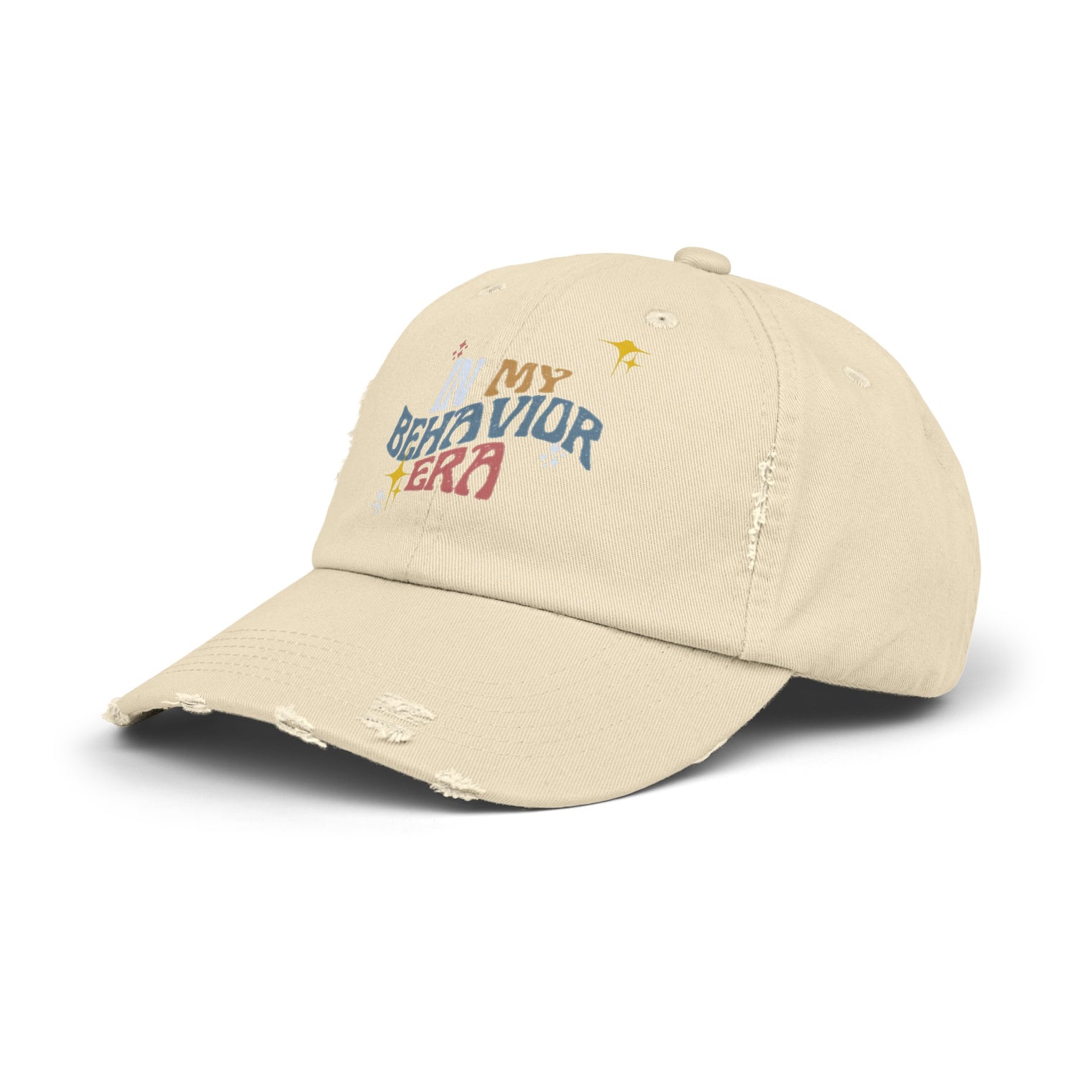 BEHAVIOR ERA Unisex Distressed Cap