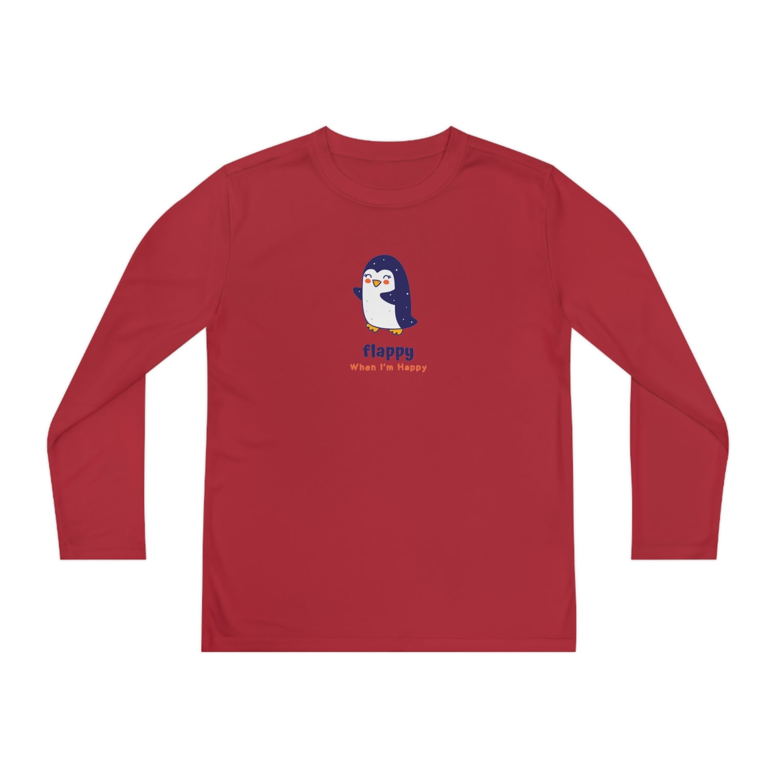 Penguin: Youth Long Sleeve Competitor Tee