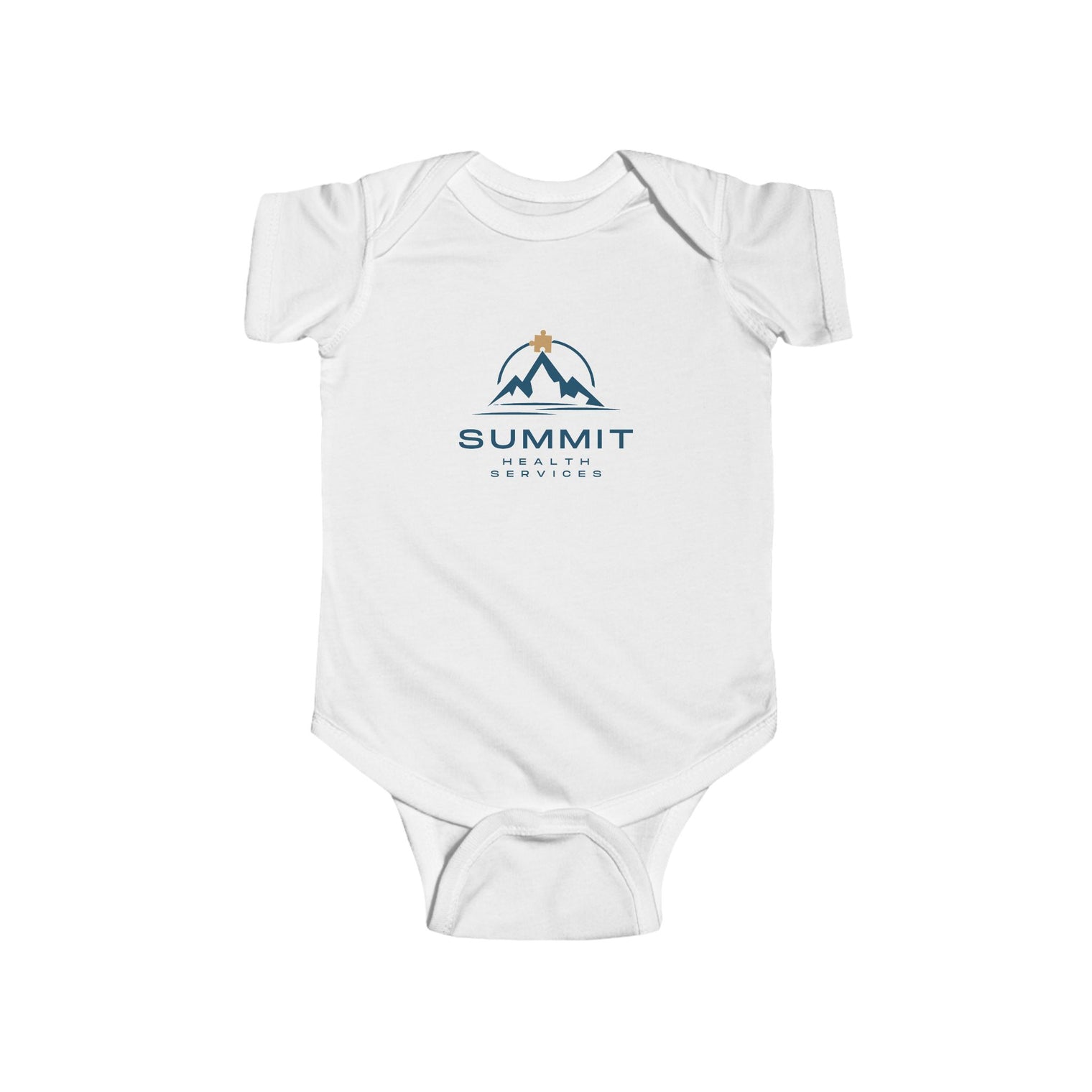 Summit Health Infant Bodysuit - Cute Mountain Design for Newborns