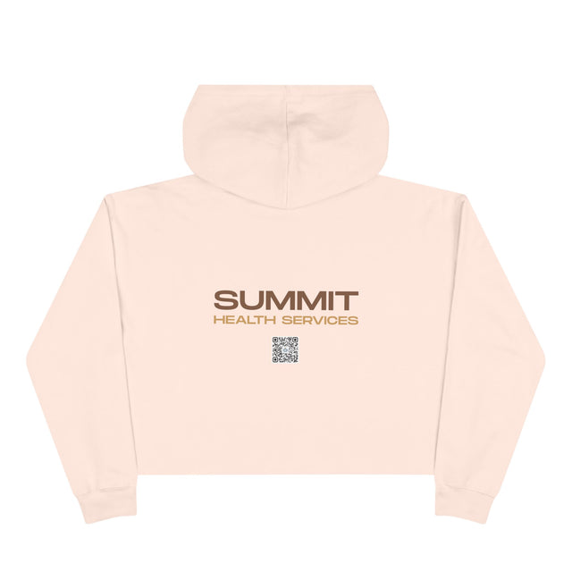 Dedication Crop Hoodie - Trendy Style, Health & Wellness Gift, Motivational Apparel, Casual Wear, Gym Outfits