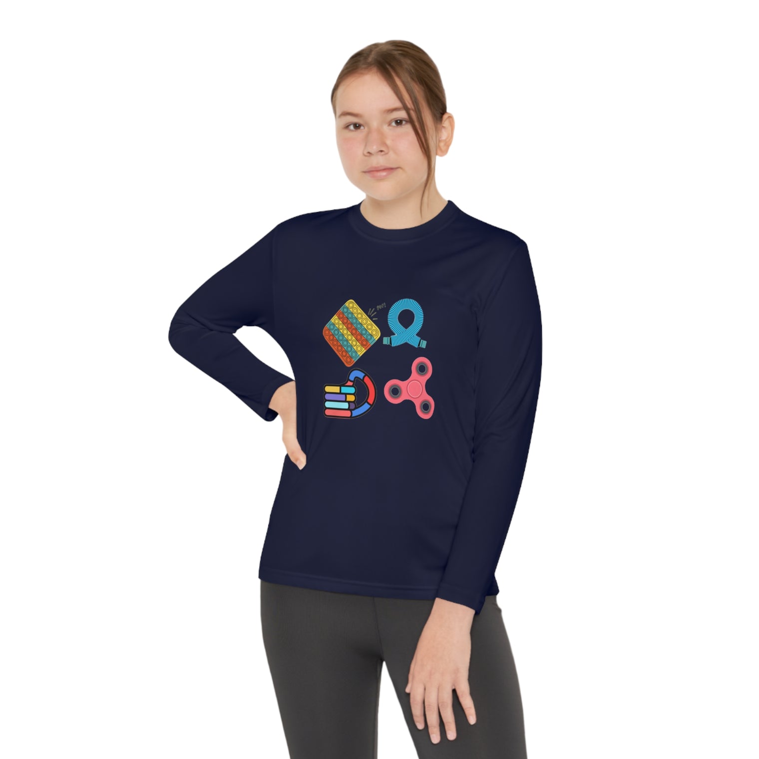Sensory Items: Youth Long Sleeve Competitor Tee