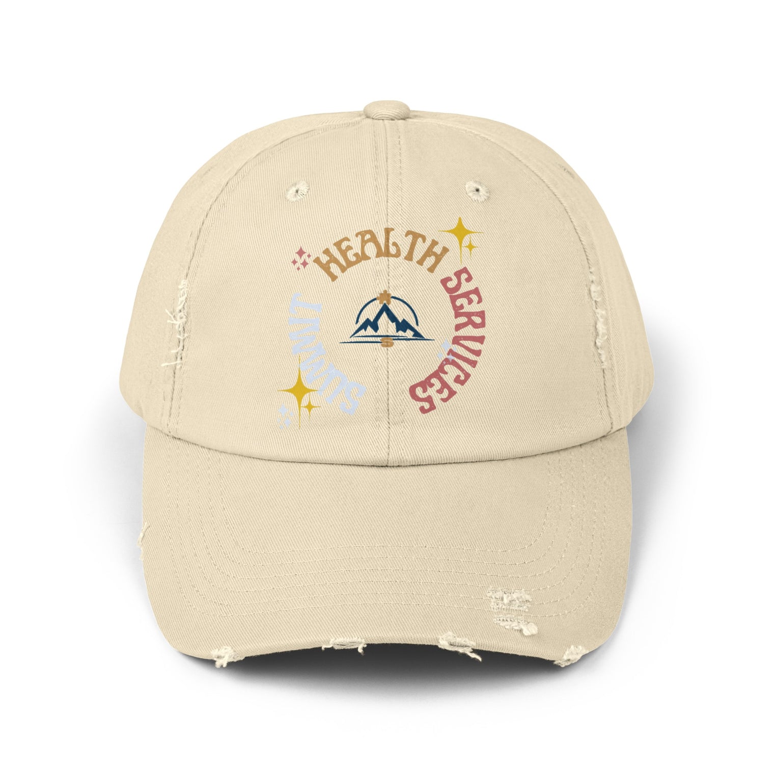 Unisex Distressed Cap