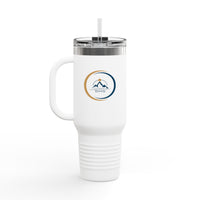 Insulated Travel Mug - Your Summit Starts Here - 40oz, Adventure Mug, Outdoor Coffee Cup, Hiking Gear, Motivational Drinkware