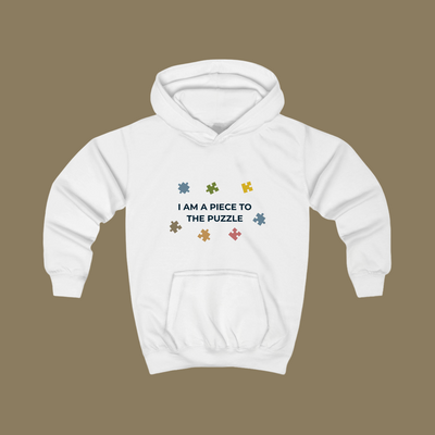 Puzzle Piece Kids Hoodie