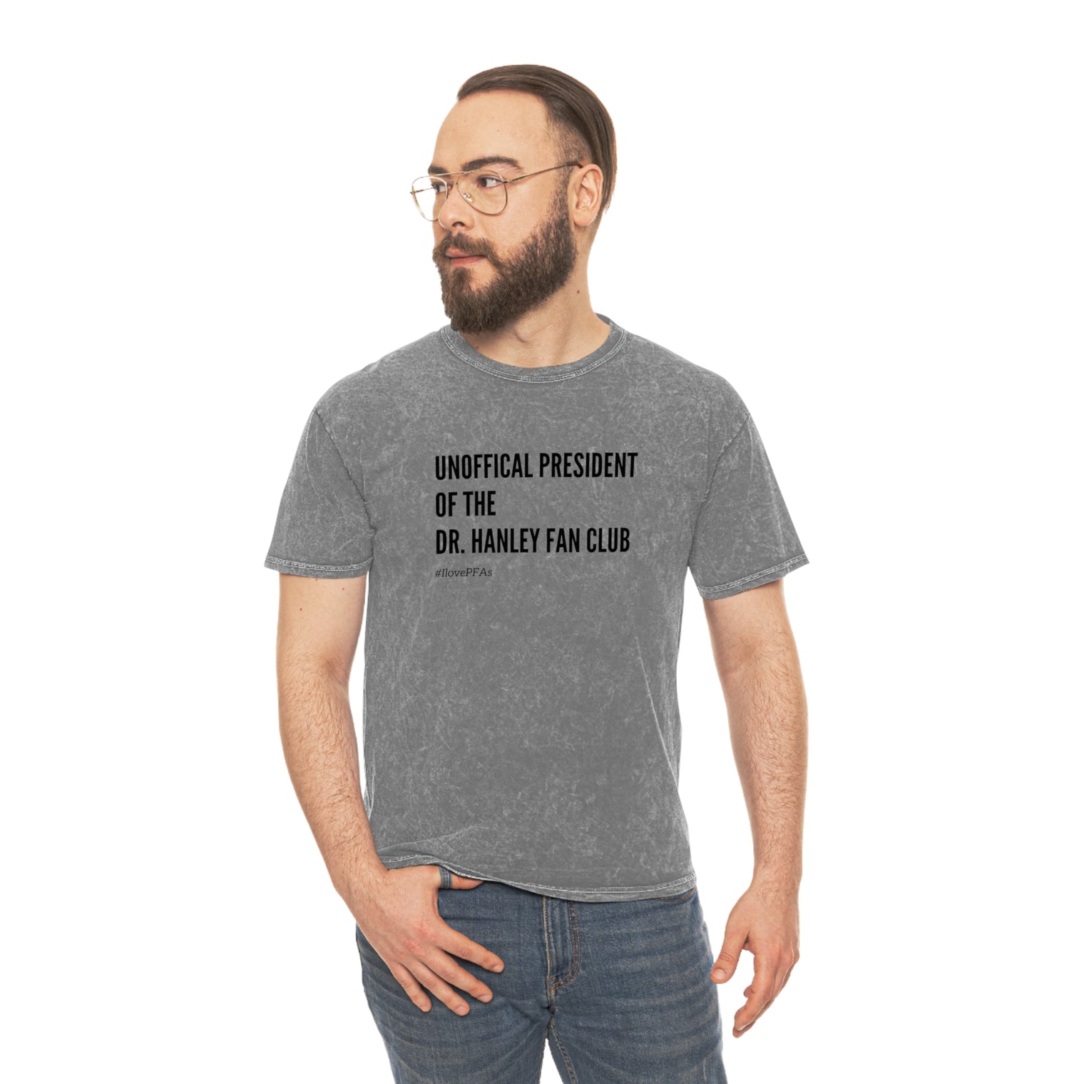 Hanley Fan Club:Unisex Mineral Wash T-Shirt