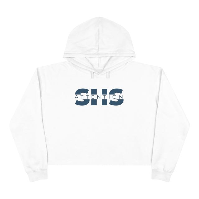 Stylish Attention Crop Hoodie for Trendsetters, Summer Fashion, Casual Wear, Unique Gift, Fitness Style, Everyday Comfort