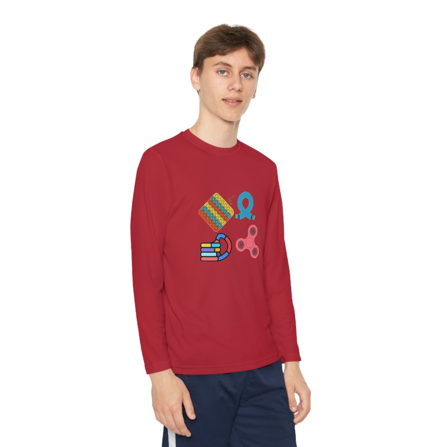 Sensory Items: Youth Long Sleeve Competitor Tee