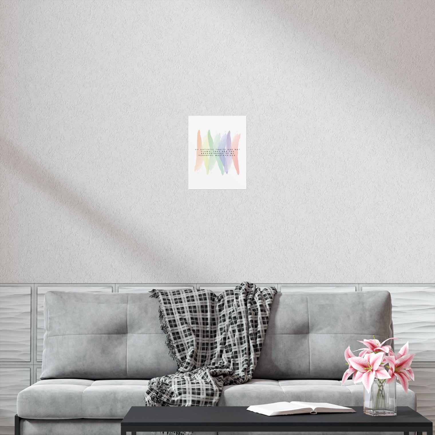 Affirmation Print: Brushstrokes