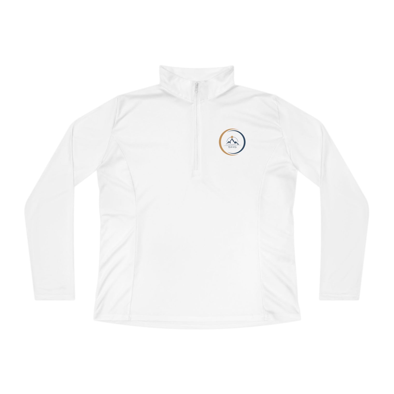 Ladies Quarter-Zip Pullover - Motivational Activewear, Community Spirit Pullover, Gifts for Her, Fitness Apparel, Social Event Outfit