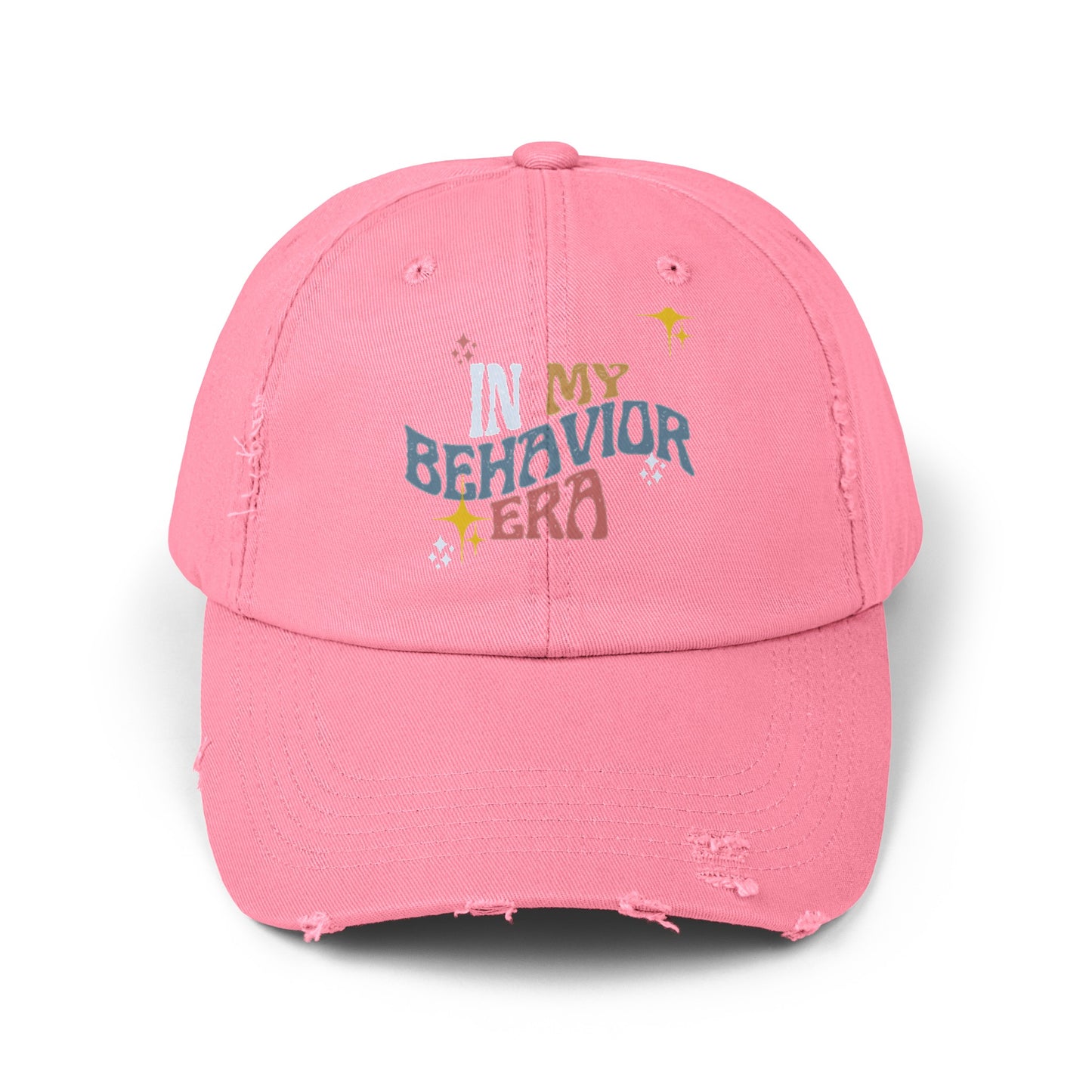 BEHAVIOR ERA Unisex Distressed Cap