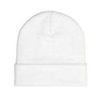 Mountain Emblem Knit Beanie | Cozy Winter Hat for Outdoor Lovers | Perfect Gift for Hikers, Travelers, Skiers, and Adventurers