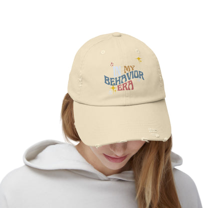 BEHAVIOR ERA Unisex Distressed Cap