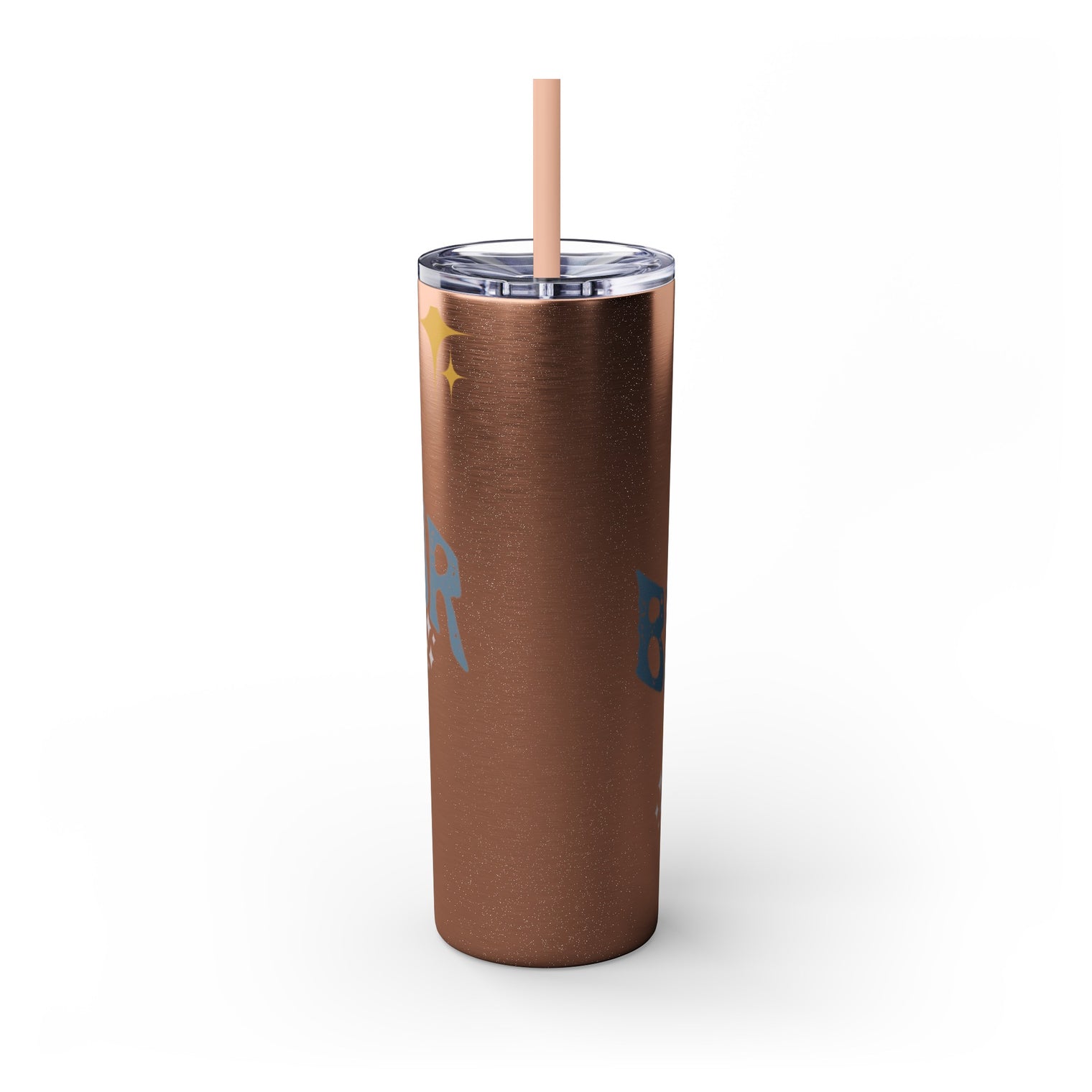 BEHAVIOR ERA Skinny Tumbler with Straw, 20oz