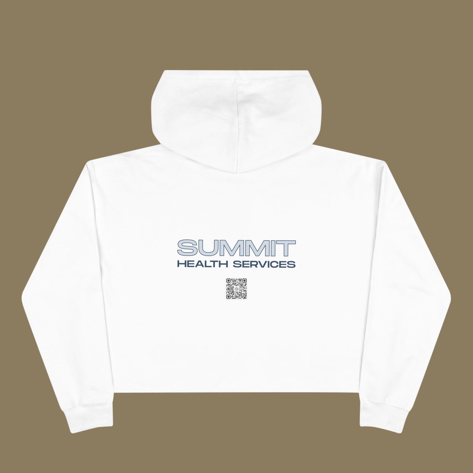 Attention Crop Hoodie