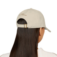 Organic Embroidered Baseball Cap - Dedication Hat | Customizable Gift, Sportswear, Casual Style, Outdoor Accessory, Unique Fashion
