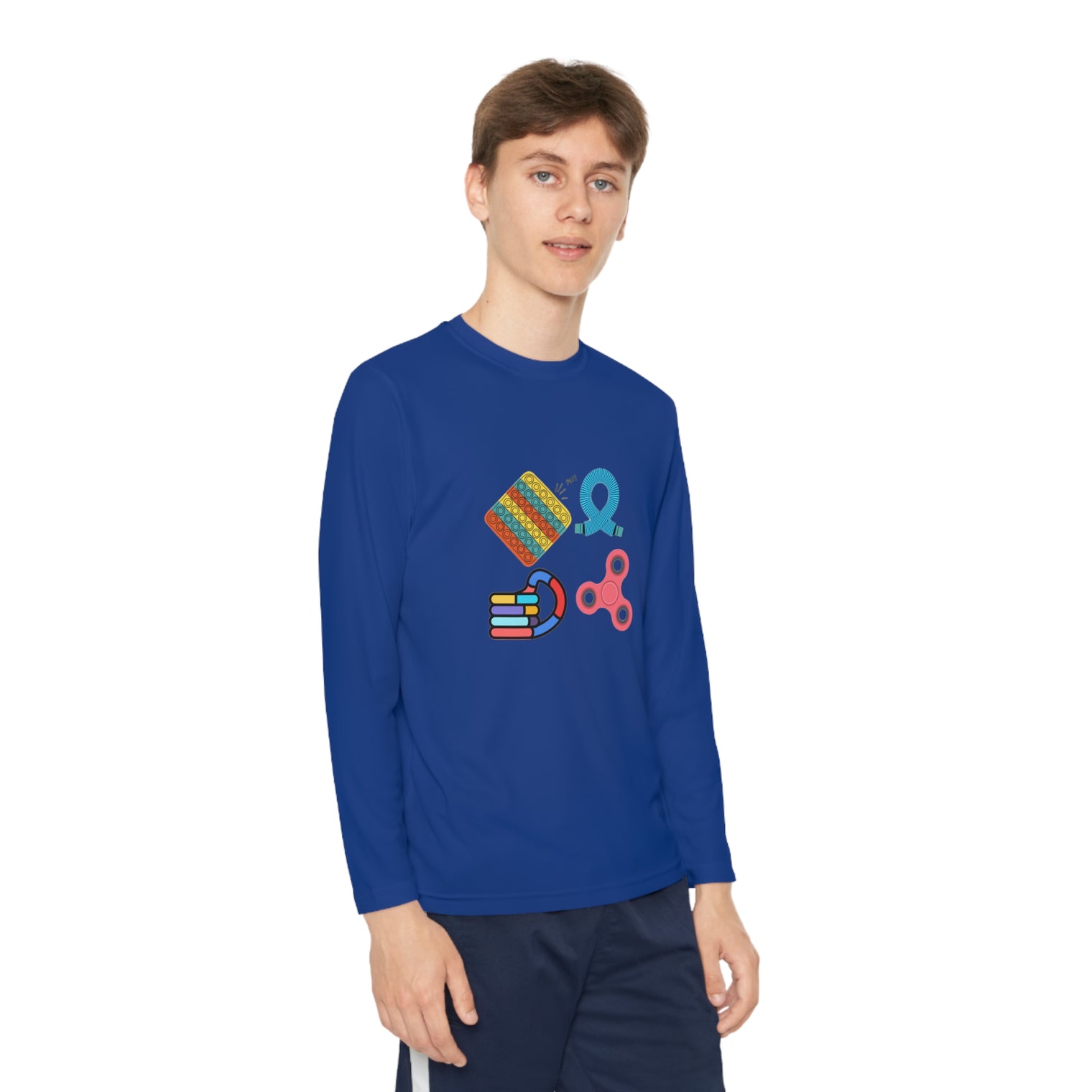 Sensory Items: Youth Long Sleeve Competitor Tee