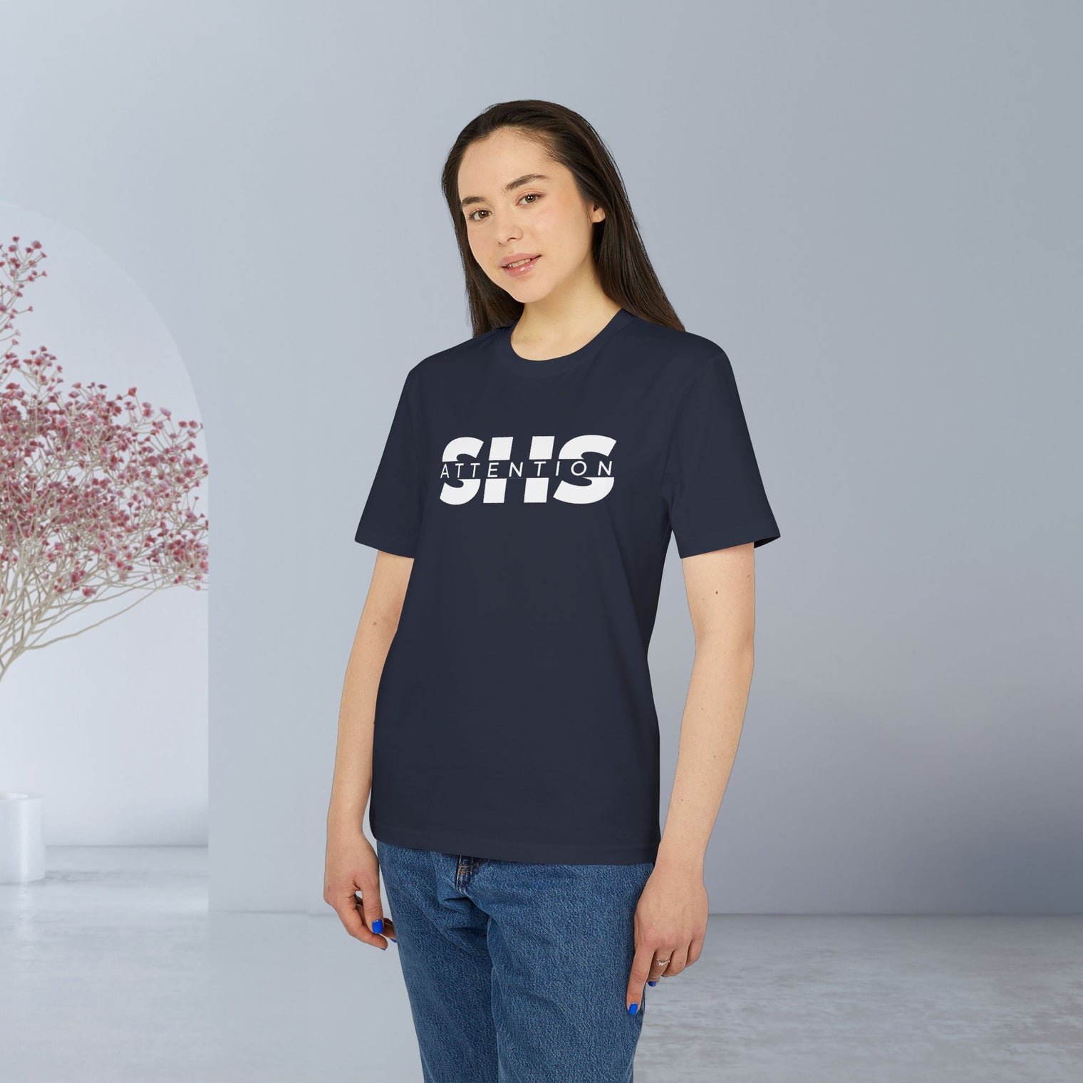 Attention Graphic Tee, Casual Wear