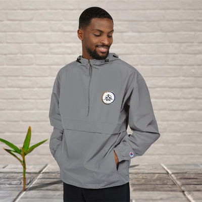 Packable Anorak Jacket with Champion Logo | Unisex Lightweight Rain Jacket | Perfect for Outdoor Adventures, Sports Events, Travel, [...]