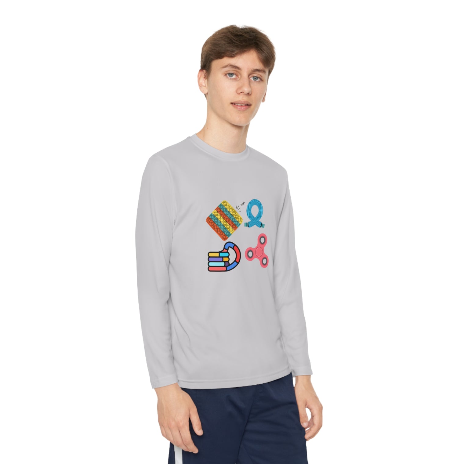 Sensory Items: Youth Long Sleeve Competitor Tee