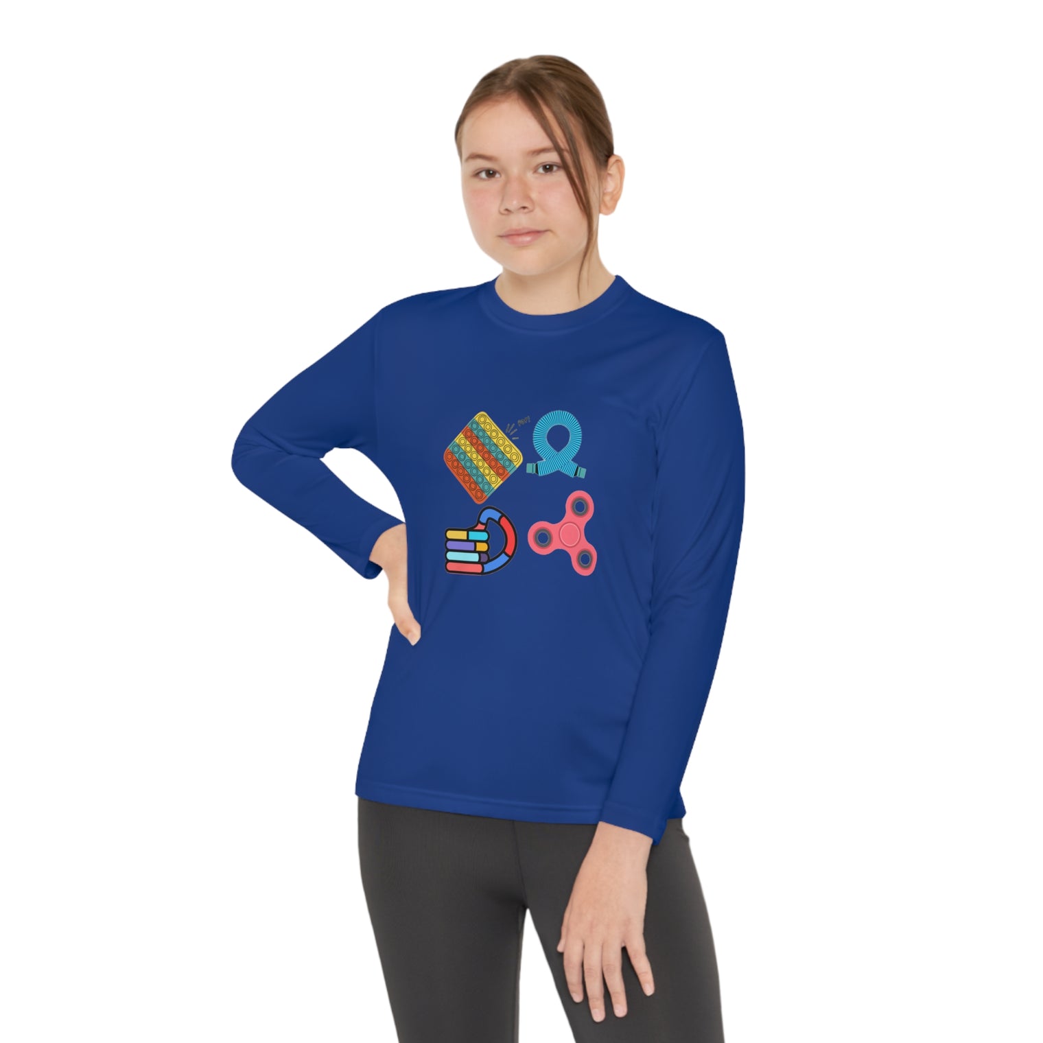 Sensory Items: Youth Long Sleeve Competitor Tee