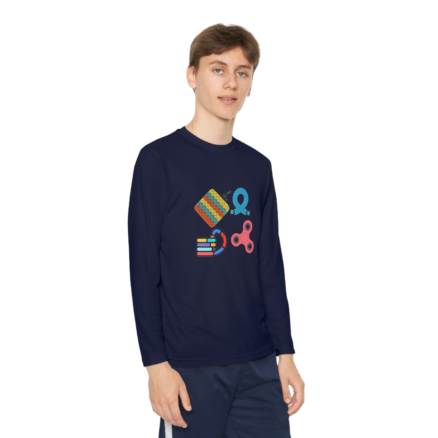 Sensory Items: Youth Long Sleeve Competitor Tee