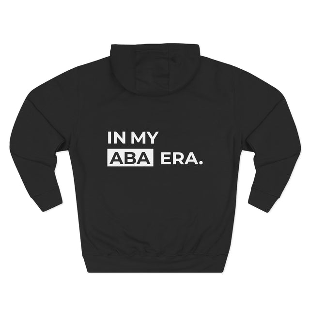 Three-Panel Fleece Hoodie