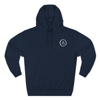 Trendy Three-Panel Fleece Hoodie, Cozy Hoodie for Winter, Casual Streetwear, Everyday Comfort
