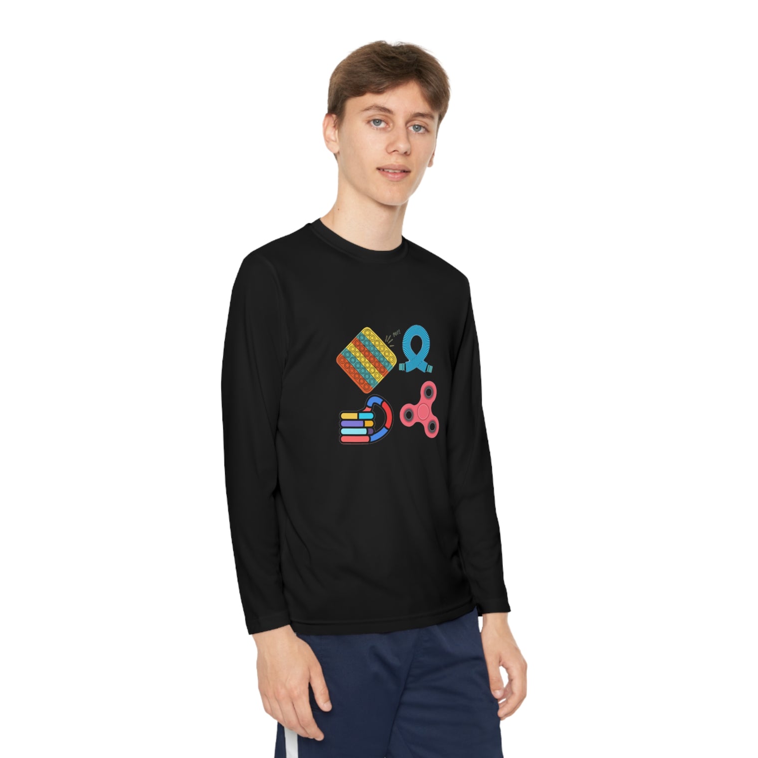 Sensory Items: Youth Long Sleeve Competitor Tee