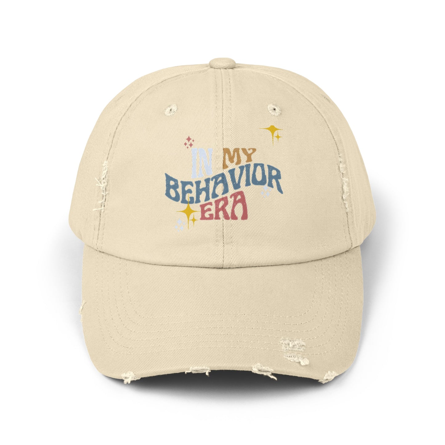 BEHAVIOR ERA Unisex Distressed Cap